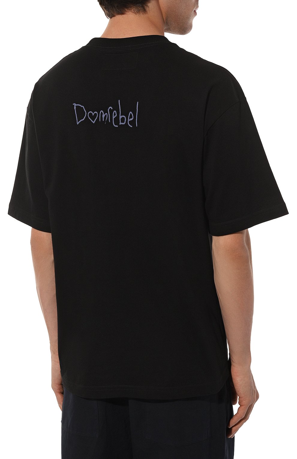 Хлопковая футболка DOMREBEL  N00KIE/T-SHIRT Фото 4