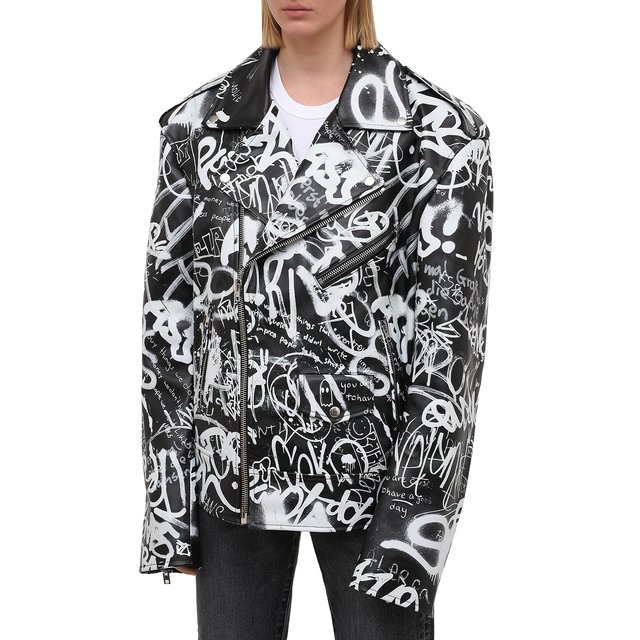 фото Кожаная куртка vetements