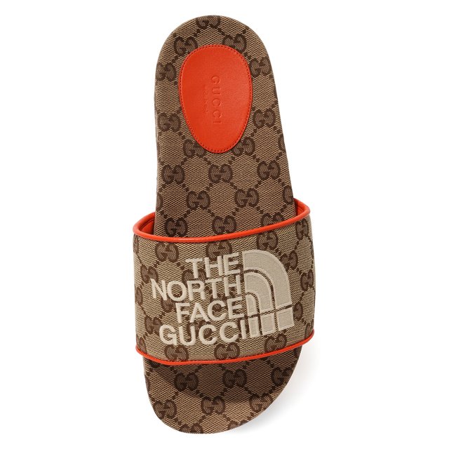 фото Шлепанцы the north face x gucci gucci