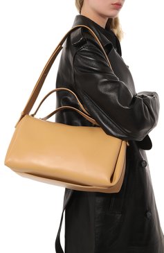 Женская сумка scorpius NEOUS бежевого цвета, арт. 00017A28 | Фото 2 (Сумки-технические: Сумки-шопперы, Сумки top-handle; Материал: Натуральная кожа; Размер: large)