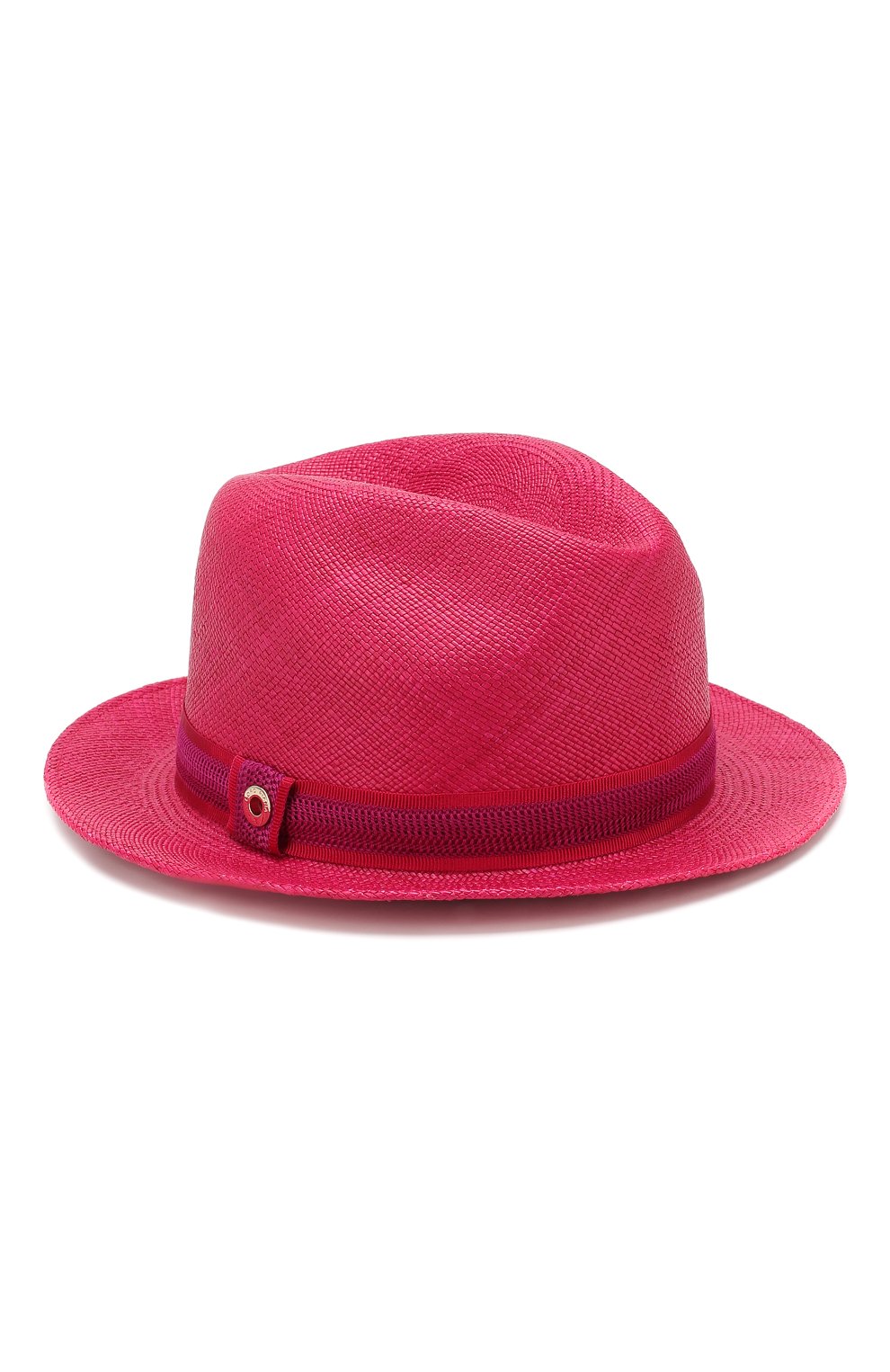 Женская шляпа mia LORO PIANA фуксия цвета, арт. FAF6732 | Фото 1 (Материал: Растительное волокно; Статус проверки: Проверено, Проверена категория)