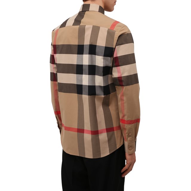 фото Хлопковая рубашка burberry