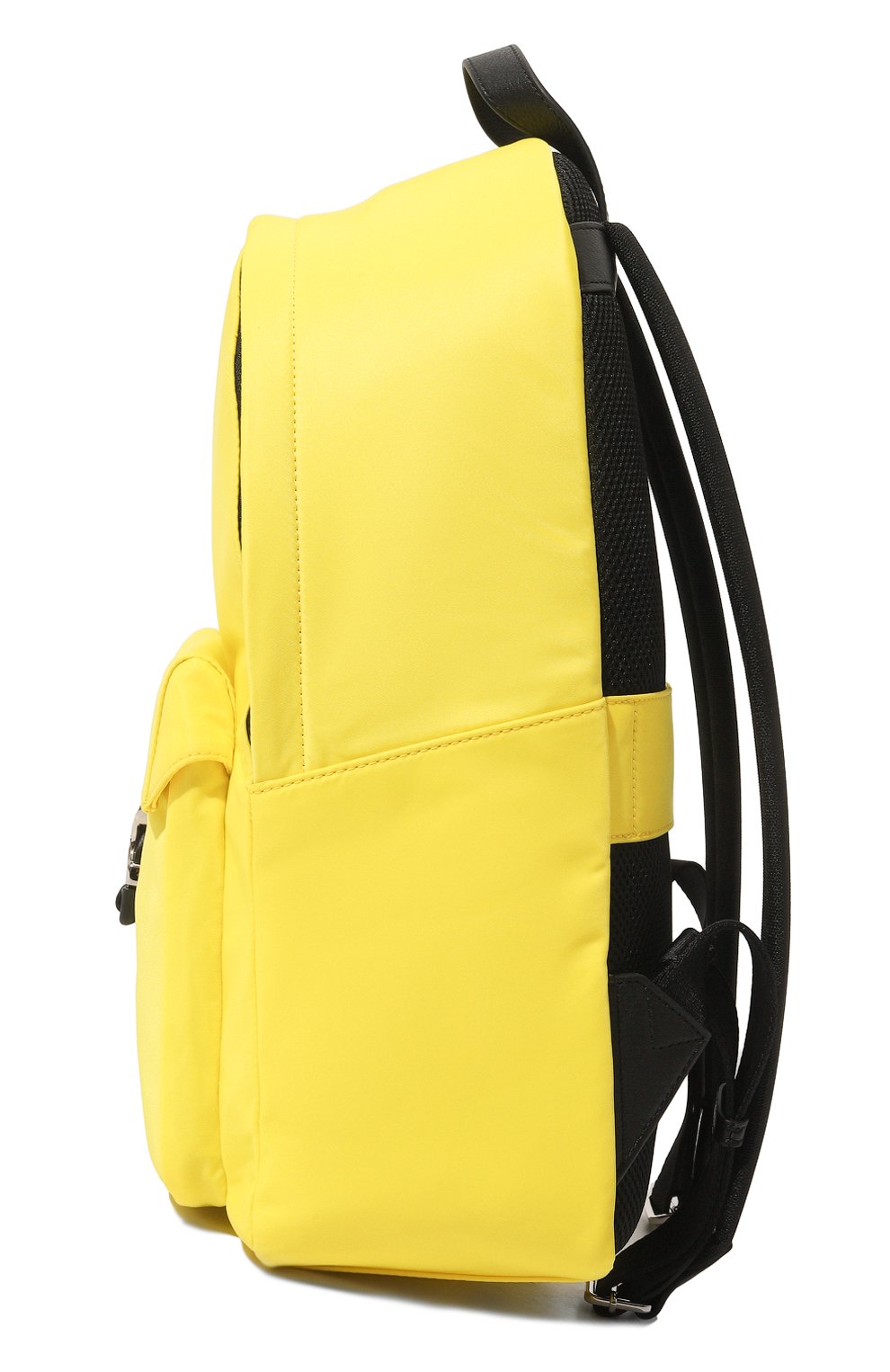 Женский рюкзак cosmo medium FURLA желтого цвета, арт. MB00069/S50000 | Фото 4 (Размер: medium; Материал сплава: Проставлено; Стили: Спорт-шик; Материал: Текстиль; Драгоценные камни: Проставлено)