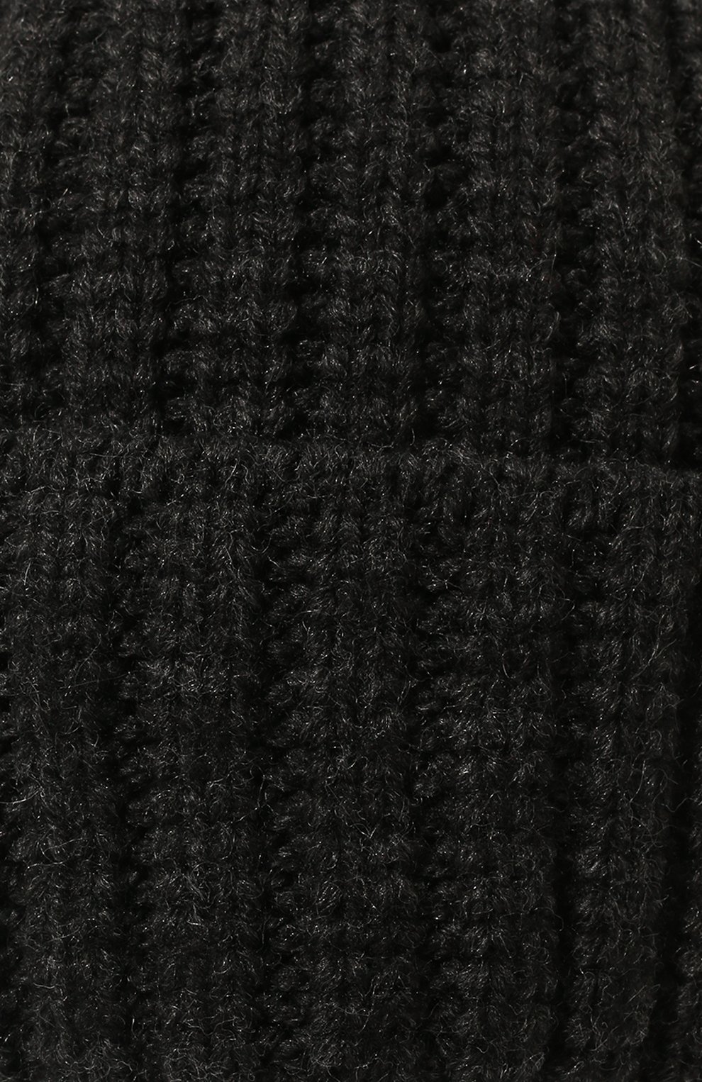 Мужская шапка-ушанка bright CANOE темно-серого цвета, арт. 3447928 | Фото 3 (Материал: Текстиль, Шерсть, Синтетический материал; Кросс-КТ: Трикотаж)