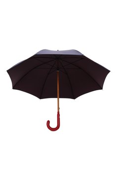 Женский зонт-трость PASOTTI OMBRELLI темно-синего цвета, арт. 142/PUNT0/3 | Фото 3 (Материал: Текстиль, Синтетический материал, Металл)