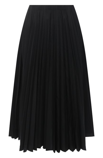 Женская юбка VALENTINO черного цвета по цене 168500 руб., арт. VB3RA7F54H2 | Фото 1