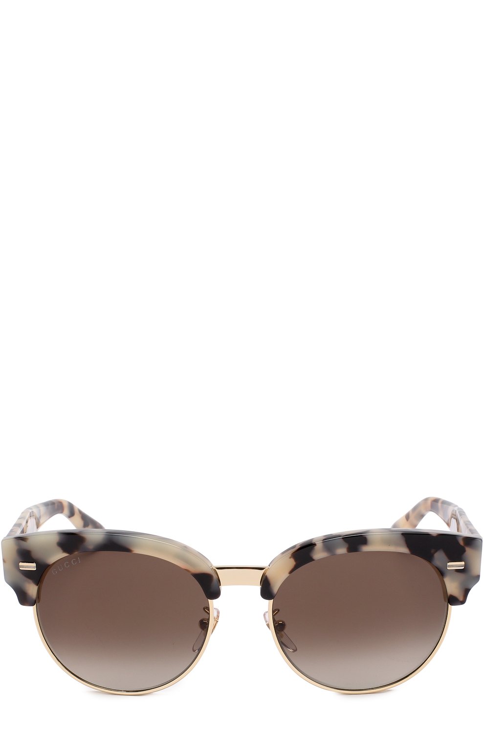 Женские солнцезащитные очки GUCCI серого цвета, арт. 4278 LZW | Фото 3 (Материал внутренний: Не назначено; Региональные ограничения белый список (Axapta Mercury): Не проставлено, RU; Нос: Не проставлено; Тип очков: С/з)