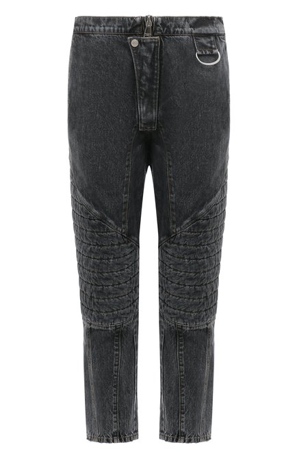 Мужские джинсы BALMAIN темно-серого цвета по цене 142500 руб., арт. AH1MH165DD10 | Фото 1