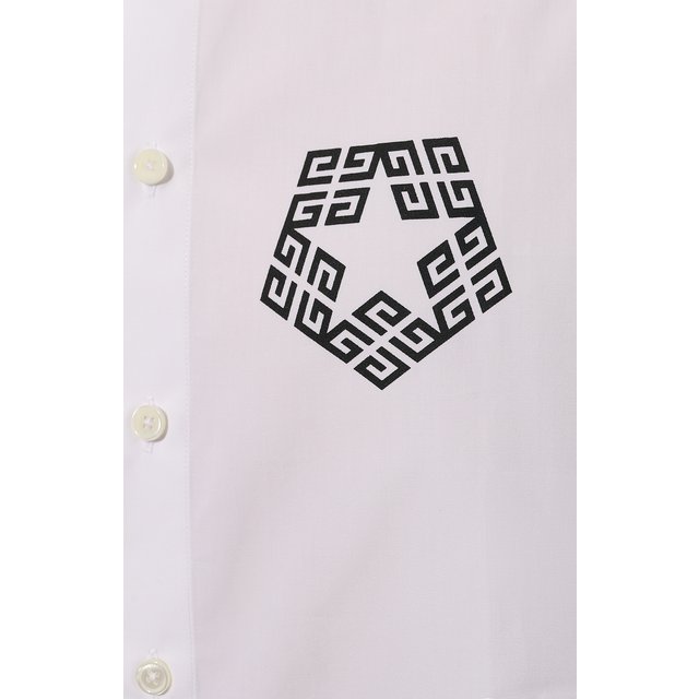 фото Хлопковая рубашка givenchy