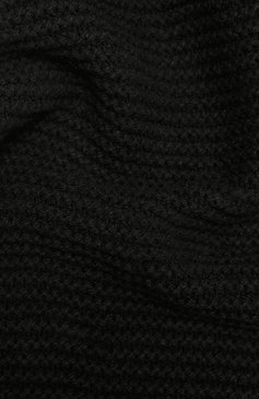 Мужской шарф из кашемира и шерсти RICK OWENS черного цвета, арт. RU02A5479/WSBR | Фото 2 (Материал: Текстиль, Кашемир, Шерсть; Мужское Кросс-КТ: Шарфы - шарфы; Материал сплава: Проставлено; Нос: Не проставлено; Кросс-КТ: кашемир)