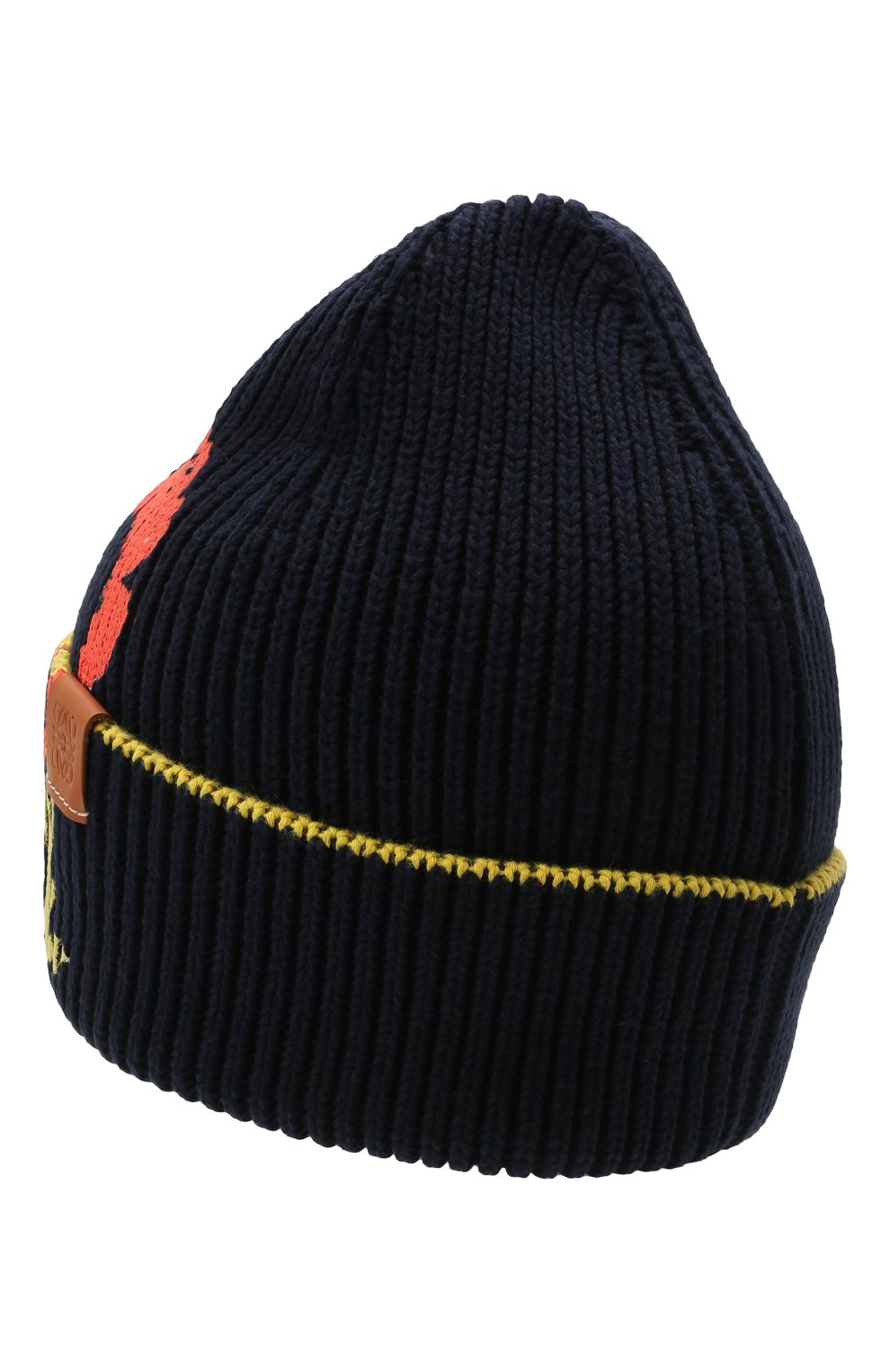 Женская хлопковая шапка LOEWE разноцветного цвета, арт. F811250X01 | Фото 2 (Материал: Текстиль, Хлопок)