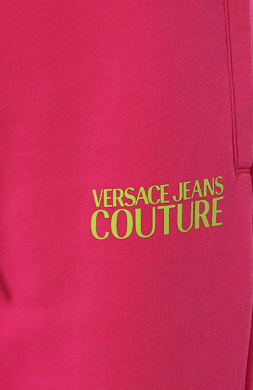 Хлопковые джоггеры Versace Jeans Couture  74HAAT03/CF010 Фото 5