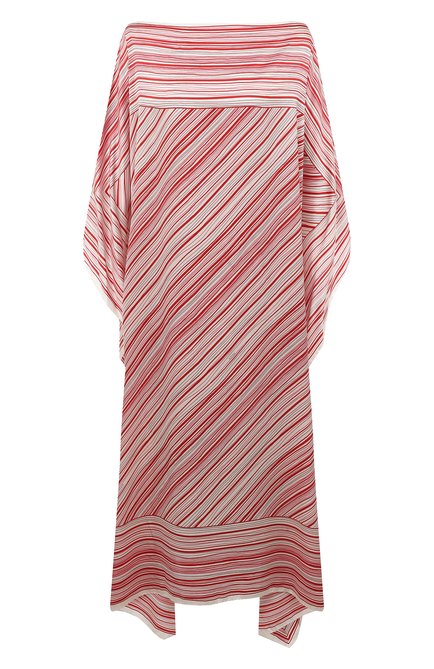 Женский хлопковый платок KITON разноцветного цвета по цене 76350 руб., арт. D53750X0887A | Фото 1