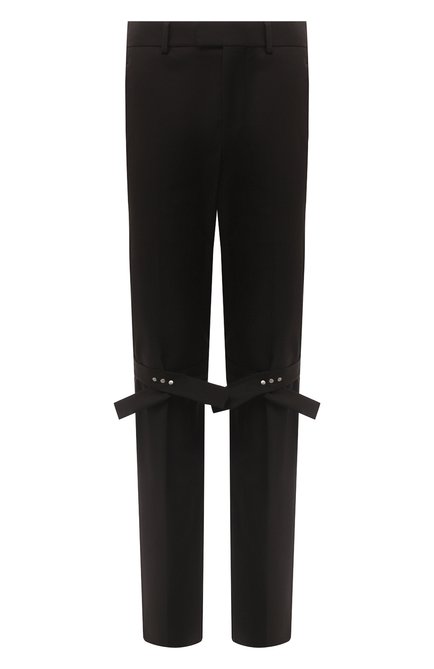 Мужские хлопковые брюки BOTTEGA VENETA черного цвета по цене 87850 руб., арт. 629331/V0KF0 | Фото 1