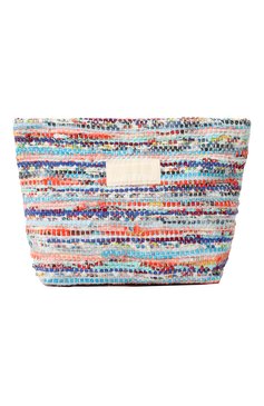 Женский клатч VILEBREQUIN разноцветного цвета, арт. PBOU0128/000 | Фото 1 (Размер: medium; Женское Кросс-КТ: Клатч-пляжные сумки; Материал: Текстиль)