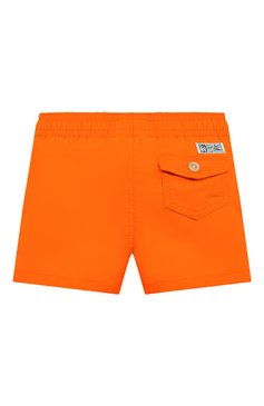 Детские плавки-шорты POLO RALPH LAUREN оранжевого цвета, арт. 321785582 | Фото 2 (Кросс-КТ: Пляж; Материал внешний: Синтетический материал; Ростовка одежда: 18 мес | 86 см, 2 года | 92 см, 4 года | 104 см)