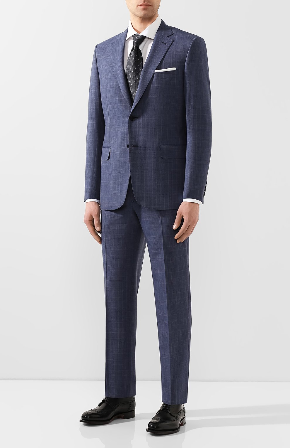 Calvin klein hotsell blue suit