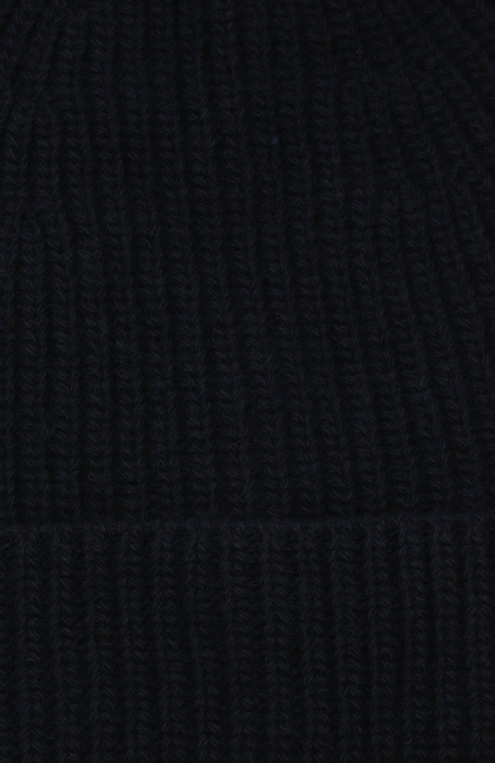 Мужская шапка из шерсти и кашемира DANIELE FIESOLI темно-синего цвета, арт. DF 8010 | Фото 3 (Материал: Текстиль, Шерсть; Кросс-КТ: Трикотаж; Материал сплава: Проставлено, Проверено; Нос: Не проставлено; Статус проверки: Проверено, Проверена категория)