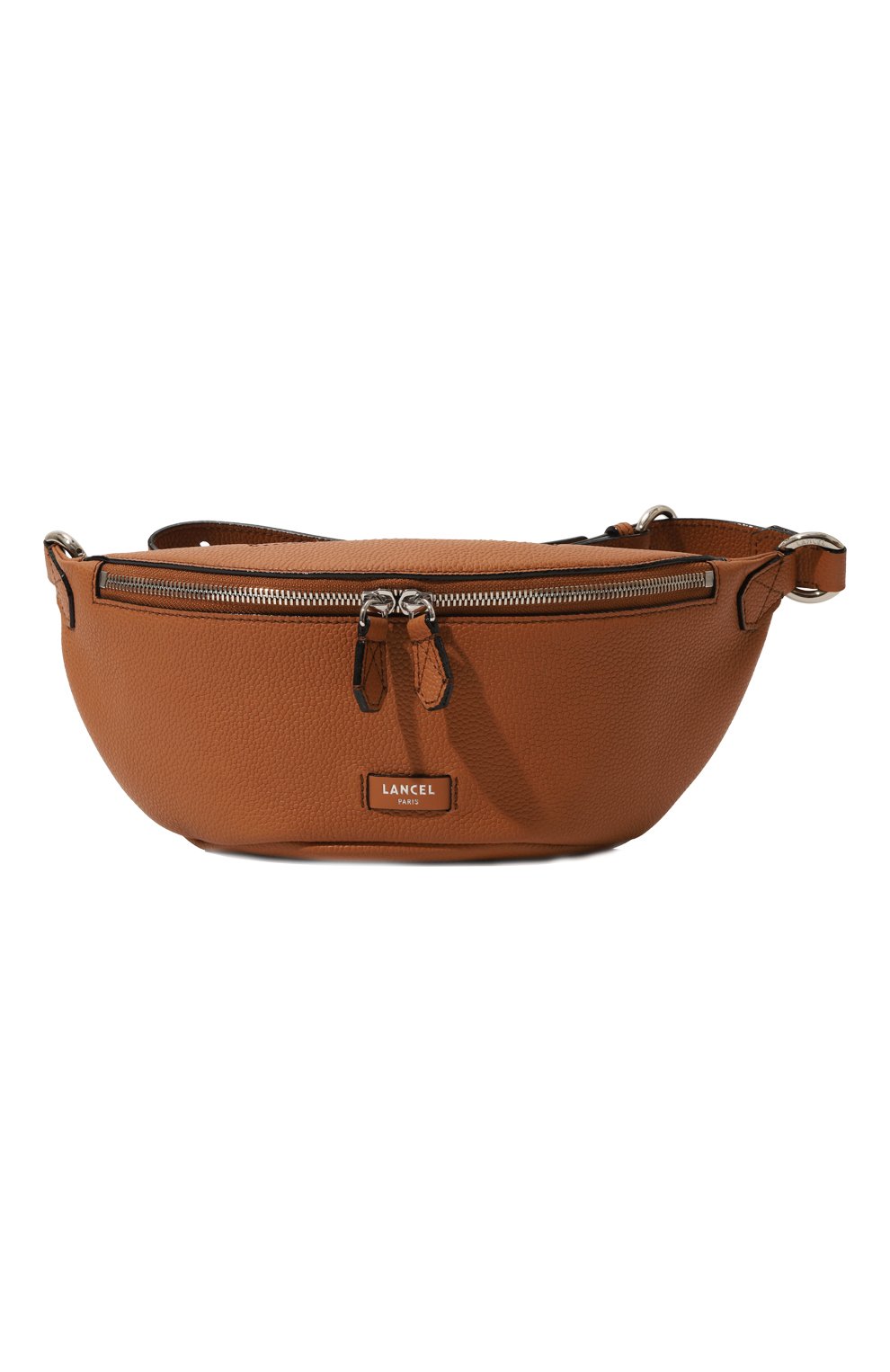 Женская поясная сумка ninon LANCEL светло-коричневого цвета, арт. A11818 | Фото 1 (Размер: medium; Материал: Натуральная кожа; Стили: Классический)