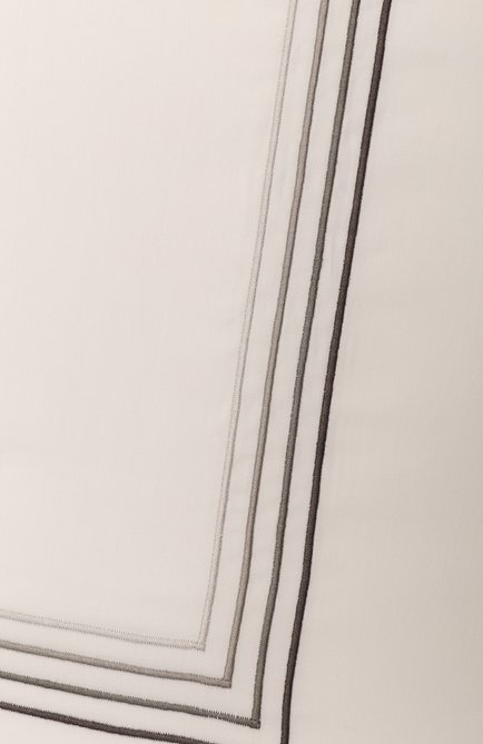 Хлопковый пододеяльник FRETTE темно-серого цвета, арт. F07092 E3500 140D | Фото 2