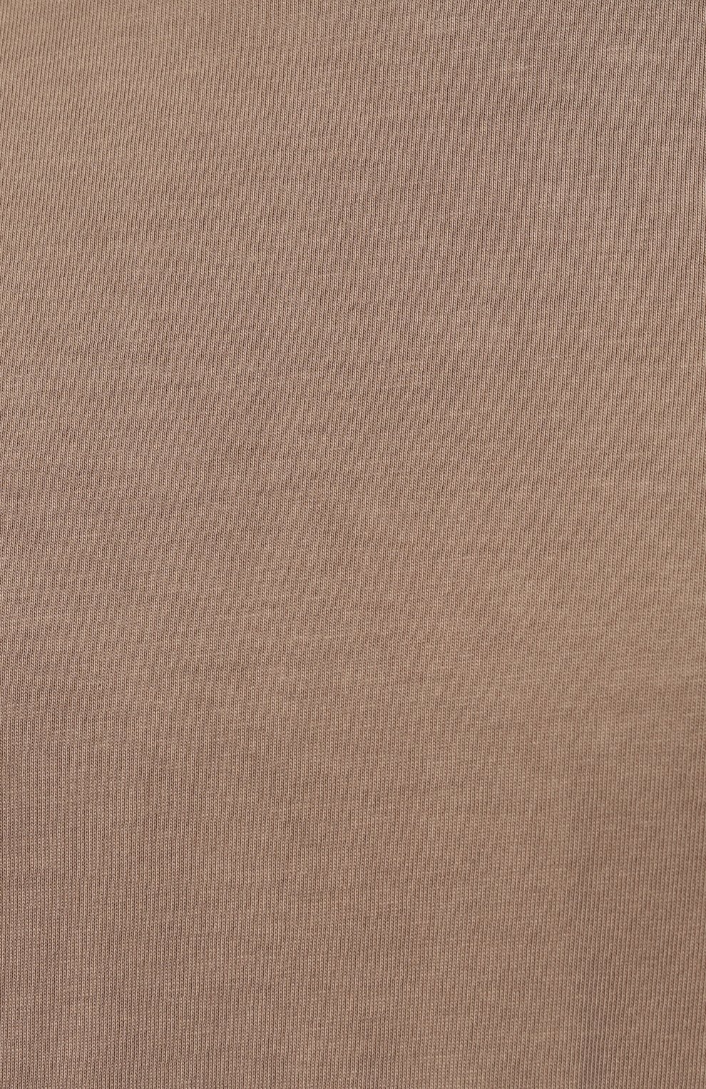 Мужская хлопковая футболка CIRCOLO 1901 бежевого цвета, арт. CN3890 | Фото 5 (Принт: Без принта; Рукава: Короткие; Длина (для топов): Стандартные; Материал внешний: Хлопок; Стили: Кэжуэл)