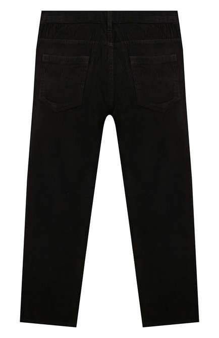 Детские хлопковые брюки N21 черного цвета, арт. N21759/N0306 | Фото 2 (Материал внешний: Хлопок; Нос: Не проставлено; Материал сплава: Проставлено)