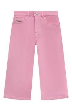 Детские джинсы DIESEL розового цвета, арт. J01275/KXBGZ | Фото 1 (Детали: Однотонный; Материал внешний: Хлопок)