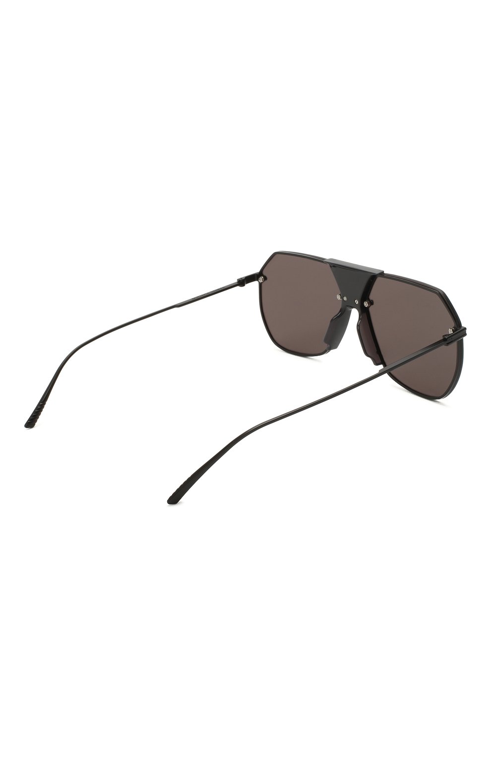 Женские солнцезащитные очки BOTTEGA VENETA черного цвета, арт. BV1068S 001 | Фото 4 (Р�егиональные ограничения белый список (Axapta Mercury): RU; Тип очков: С/з; Оптика Гендер: оптика-женское; Очки форма: Авиаторы)