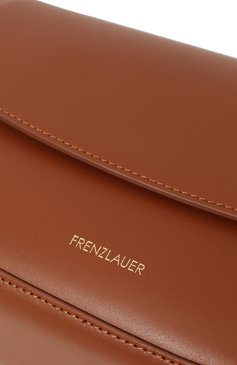 Женская сумка swing FRENZLAUER коричневого цвета, арт. SWING | Фото 3 (Сумки-технические: Сумки через плечо; Материал: Натуральная кожа; Ремень/цепочка: На ремешке; Размер: small)