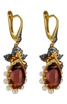 Женские серьги cupids QUEENSBEE золотого цвета, арт. 202358/14,93 | Фото 3 (Региональные ограничения белый список (Axapta Mercury): RU; Статус проверки: Проверено, Проверена категория)