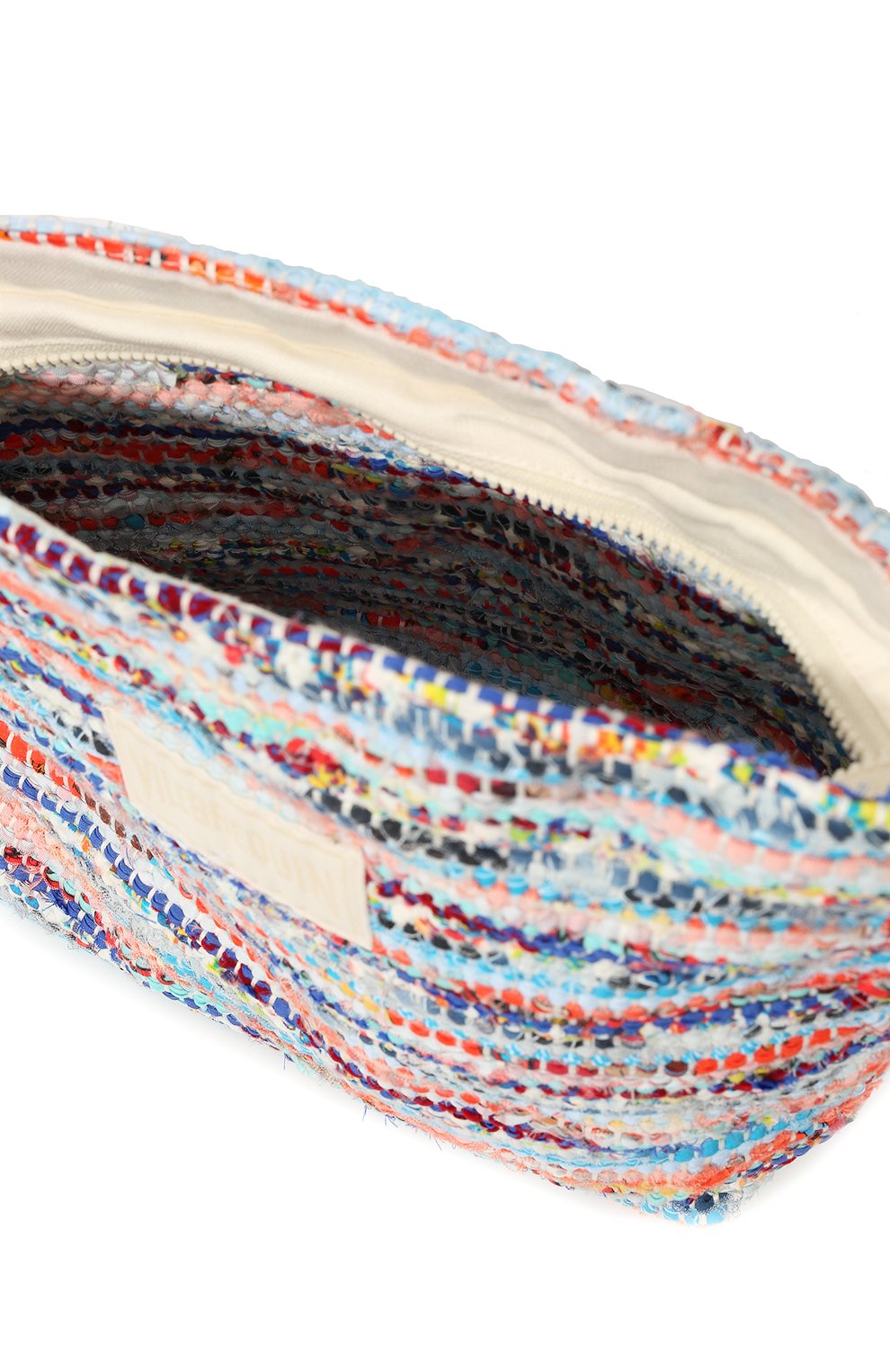 Женский клатч VILEBREQUIN разноцветного цвета, арт. PBOU0128/000 | Фото 4 (Размер: medium; Женское Кросс-КТ: Клатч-пляжные сумки; Материал: Текстиль)