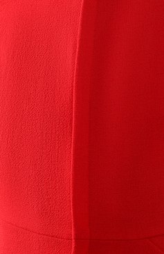 Женский шерстяной жакет ROLAND MOURET красного цвета, арт. PS20/S0876/F4044 | Фото 5 (Материал внешний: Шерсть; Рукава: Длинные; Длина (для топов): Стандартные; Материал подклада: Синтетический материал; Случай: Формальный; 1-2-бортные: Однобортные; Женское Кросс-КТ: Жакет-одежда; Статус проверки: Проверена категория)