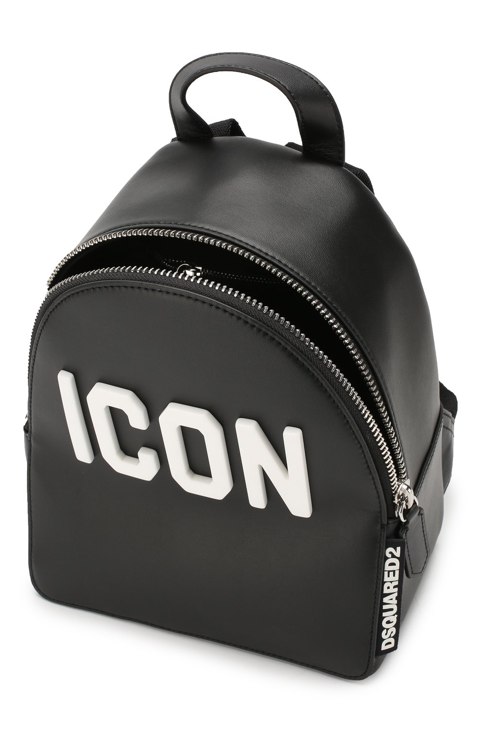 Женский черный рюкзак icon DSQUARED2 купить в интернет-магазине ЦУМ ...