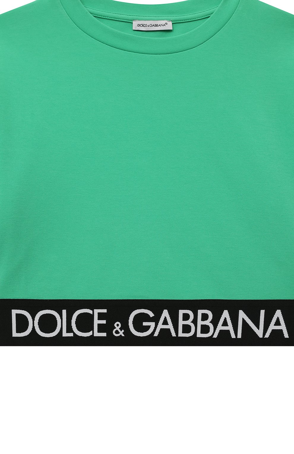 Хлопковая футболка Dolce & Gabbana L5JTHR/G7E3K/2-6 Фото 3