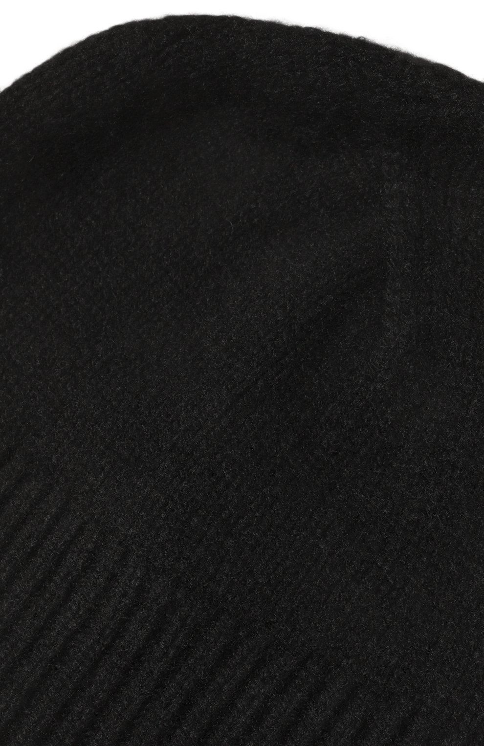 Женская кашемировая шапка JIL SANDER черного цвета, арт. J02TC0002/J13203 | Фото 4 (Материал: Текстиль, Кашемир, Шерсть; Материал сплава: Проставлено; Нос: Не проставлено)