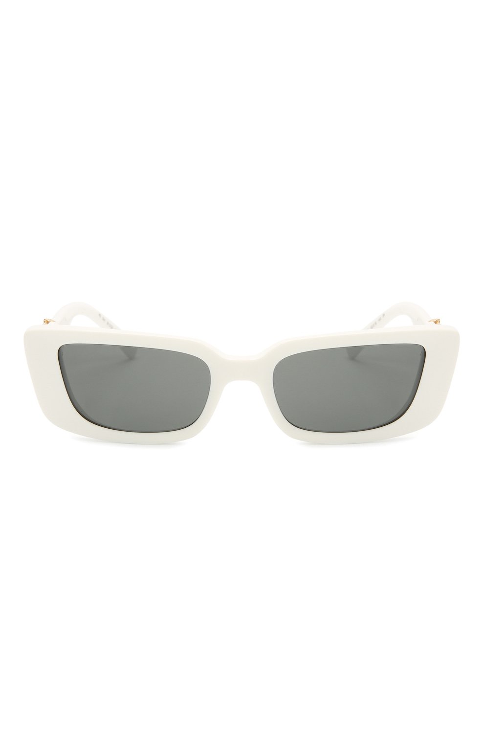 Женские солнцезащитные очки VERSACE белого цвета, арт. 4382-532787 | Фото 3 (Региональные ограничения белый список (Axapta Mercury): RU; Тип очков: С/з; Оптика Гендер: оптика-женское; Очки форма: Прямоугольные)
