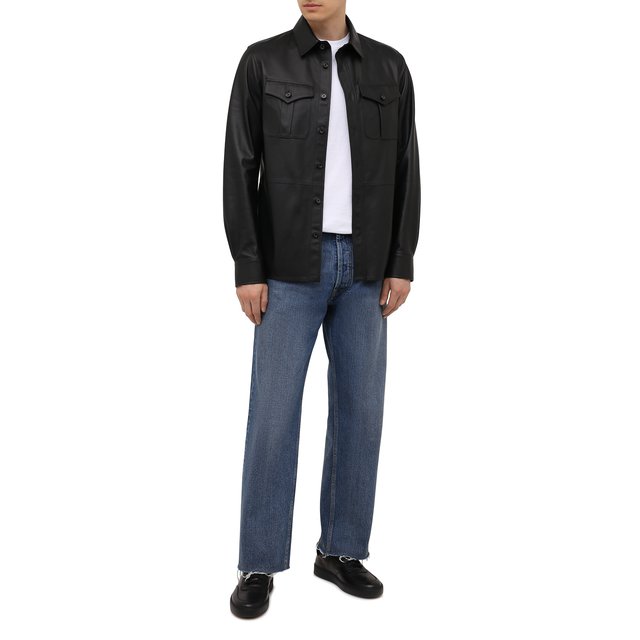 фото Кожаные кеды h`d`s`n baracco