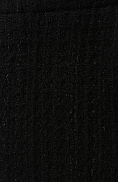 Женская юбка из смеси шерсти и вискозы ALEXANDRE VAUTHIER черного цвета, арт. 193SK1054 0193-1126 | Фото 5 (Материал внешний: Шерсть; Длина Ж (юбки, платья, шорты): Мини; Женское Кросс-КТ: Юбка-одежда; Статус проверки: Проверено, Проверена категория; Материал подклада: Вискоза)
