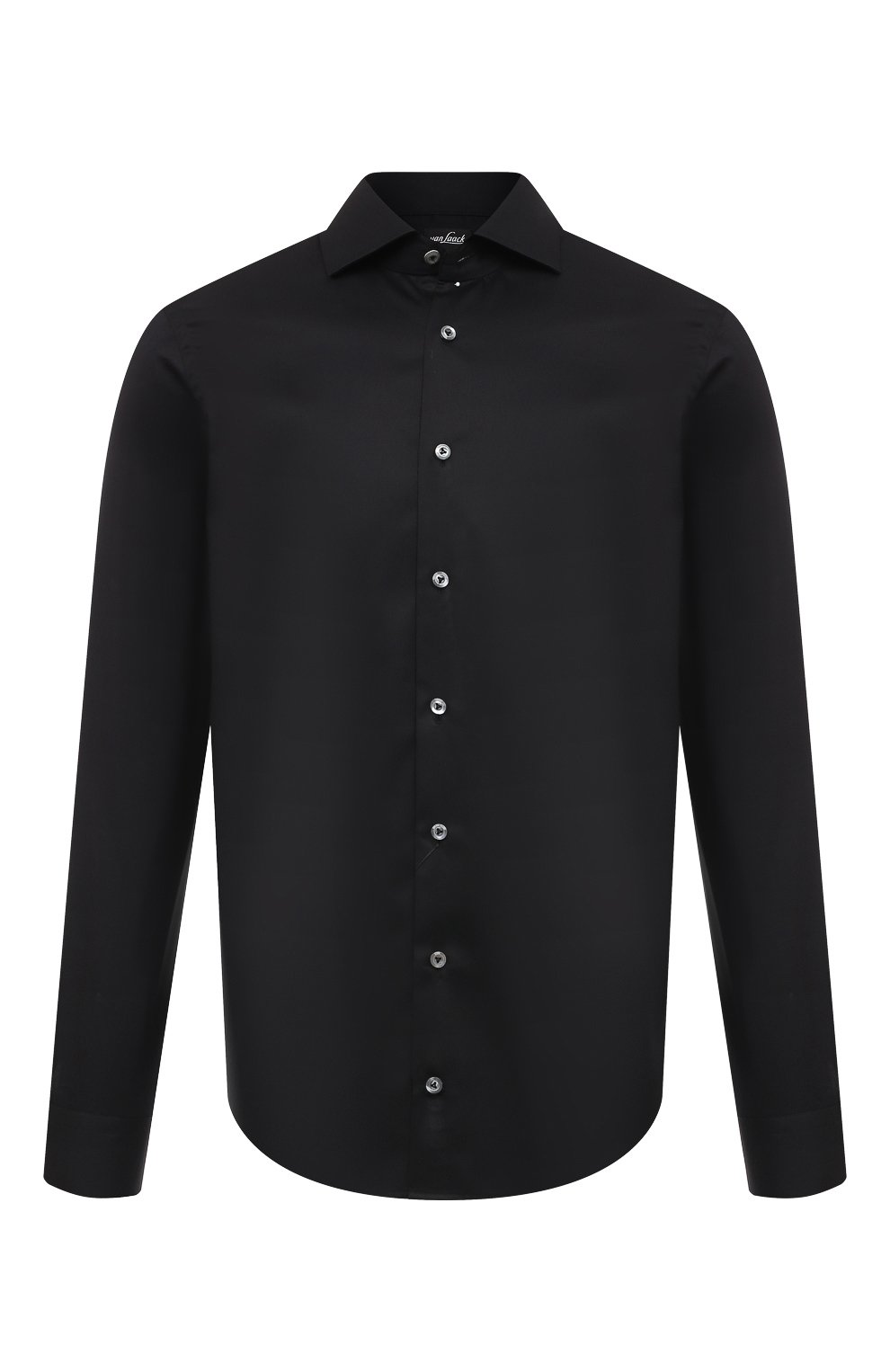 Мужская черная хлопковая сорочка VAN LAACK купить в интернет-магазине ...