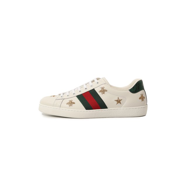 фото Комбинированные кеды new ace gucci