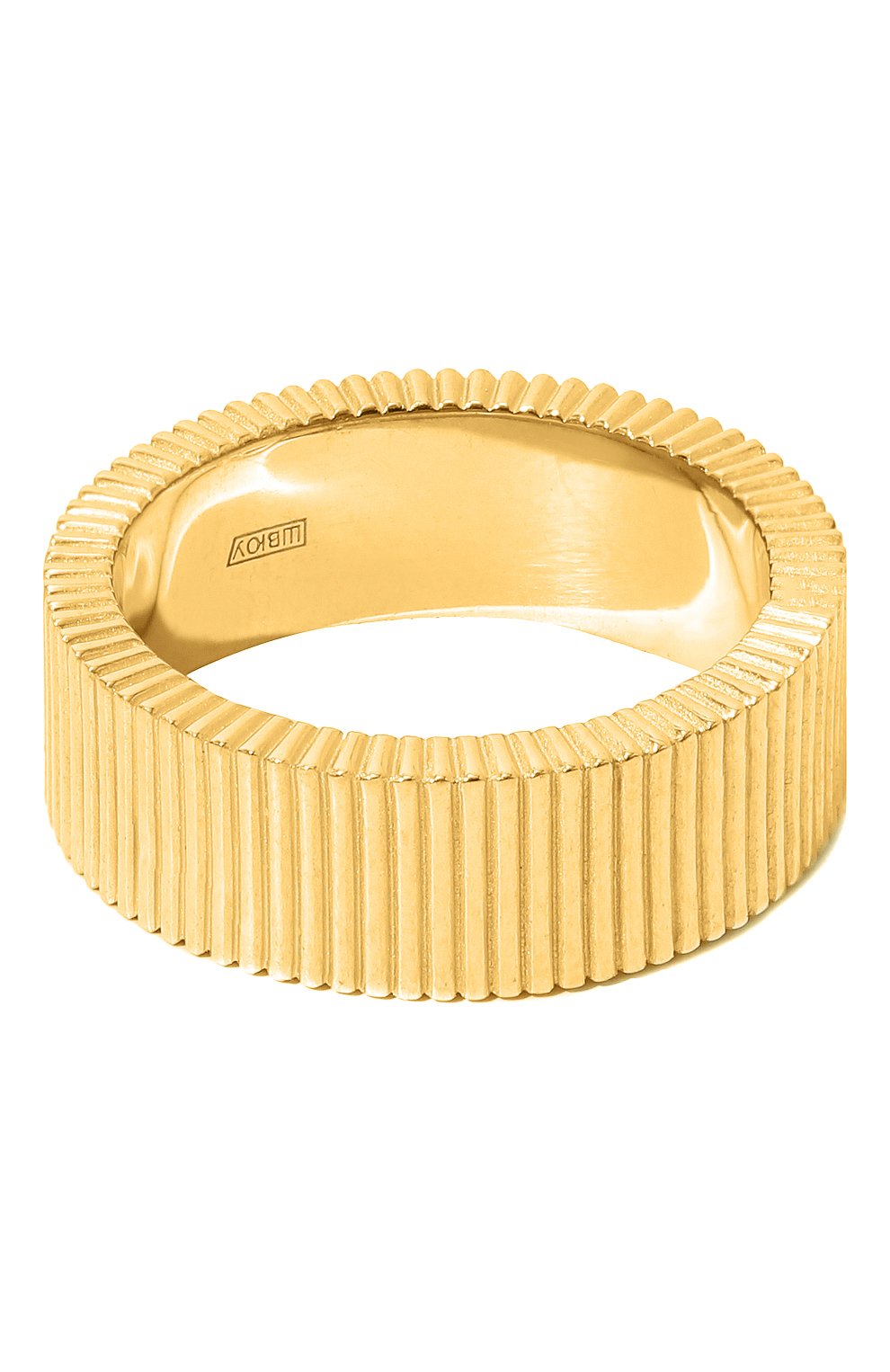 Женское кольцо ribs 10.GRAN золотого цвета, арт. 4R21SG | Фото 1 (Региональные ограничения белый список (Axapta Mercury): Не проставлено; Нос: Не проставлено)