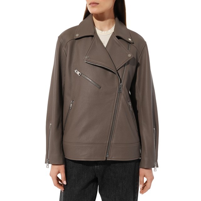 фото Кожаная куртка maslov