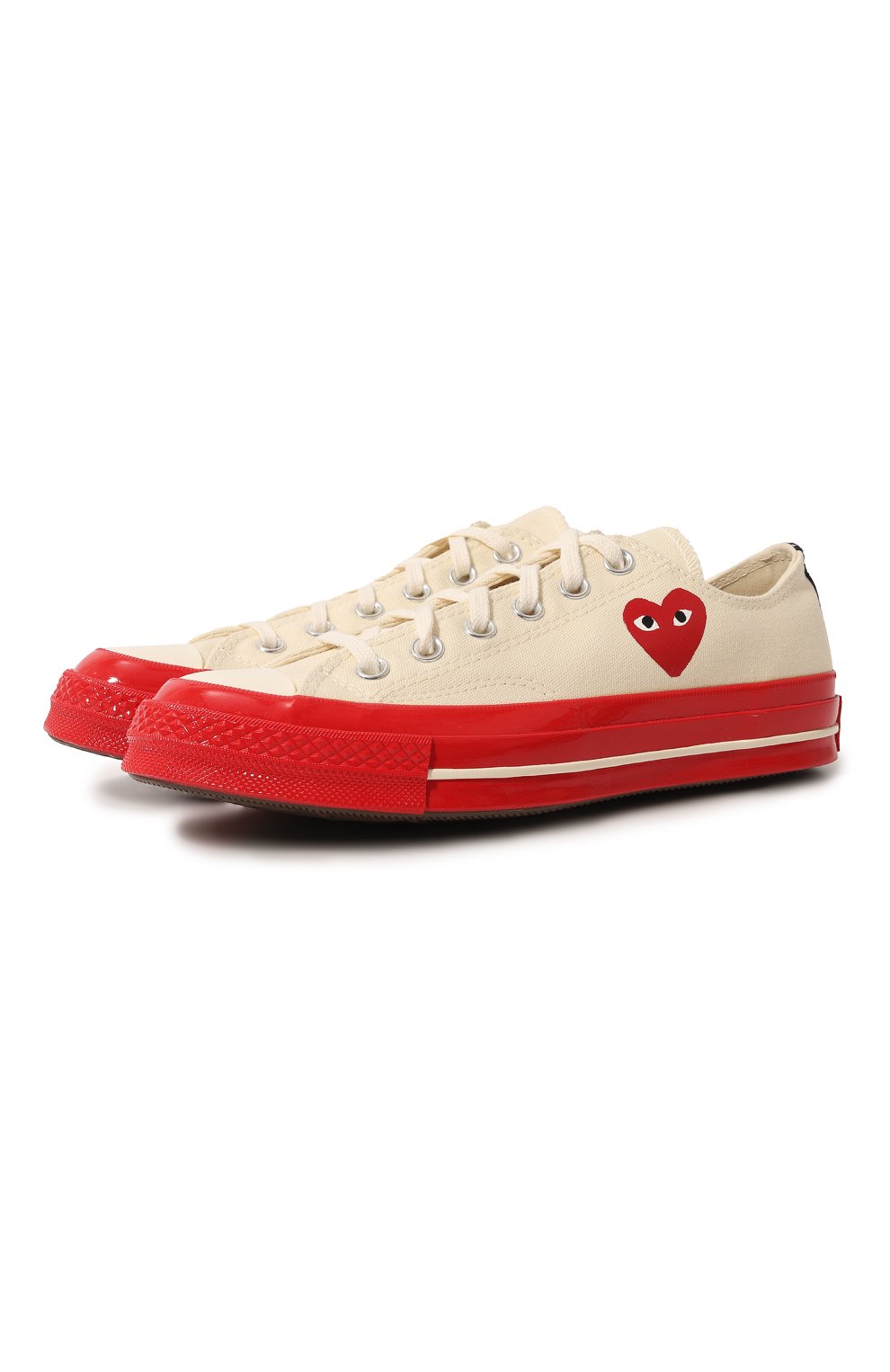 фото Текстильные кеды converse x comme des garcons play comme des garcons play