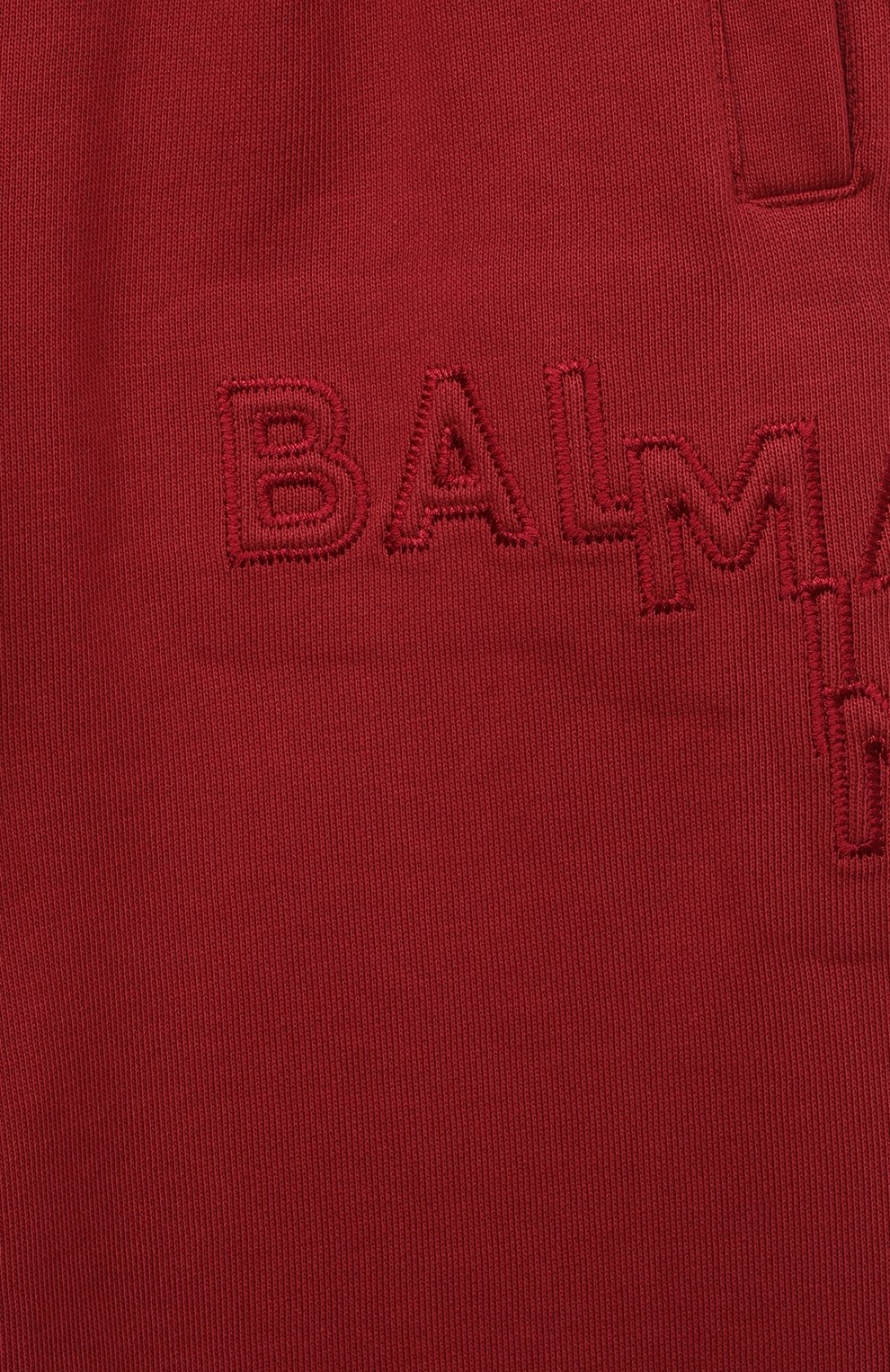 Хлопковые джоггеры Balmain  BT6Q20 Фото 3
