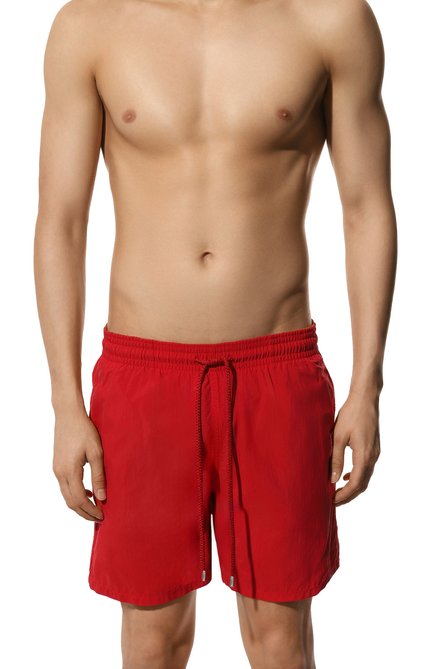 Мужские плавки-шорты VILEBREQUIN красного цвета, арт. MOOC4D08/224 | Фото 2 (Материал сплава: Проставлено; Нос: Не проставлено; Материал внешний: Синтетический материал)
