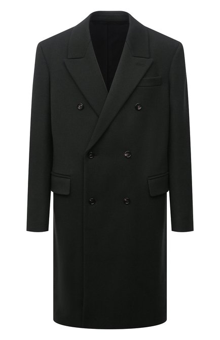 Мужской шерстяное пальто BOTTEGA VENETA темно-зеленого цвета по цене 358500 руб., арт. 664463/VKUU0 | Фото 1