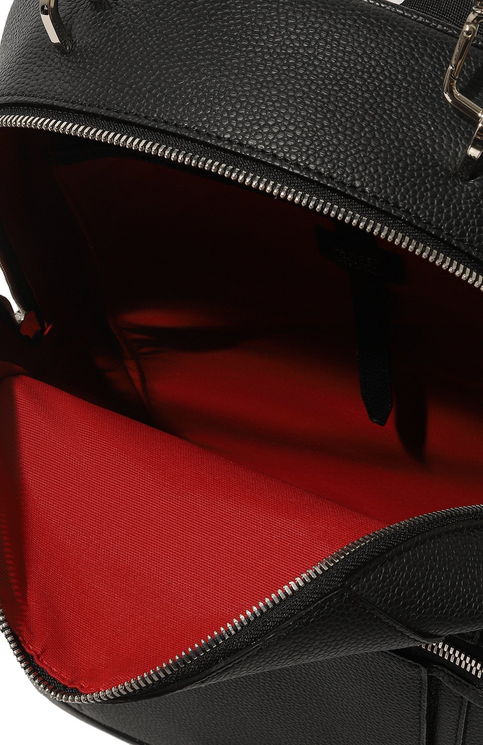 Женский рюкзак ninon LANCEL черного цвета, арт. A11817 | Фото 5 (Размер: medium; Материал: Натуральная кожа; Стили: Кэжуэл)