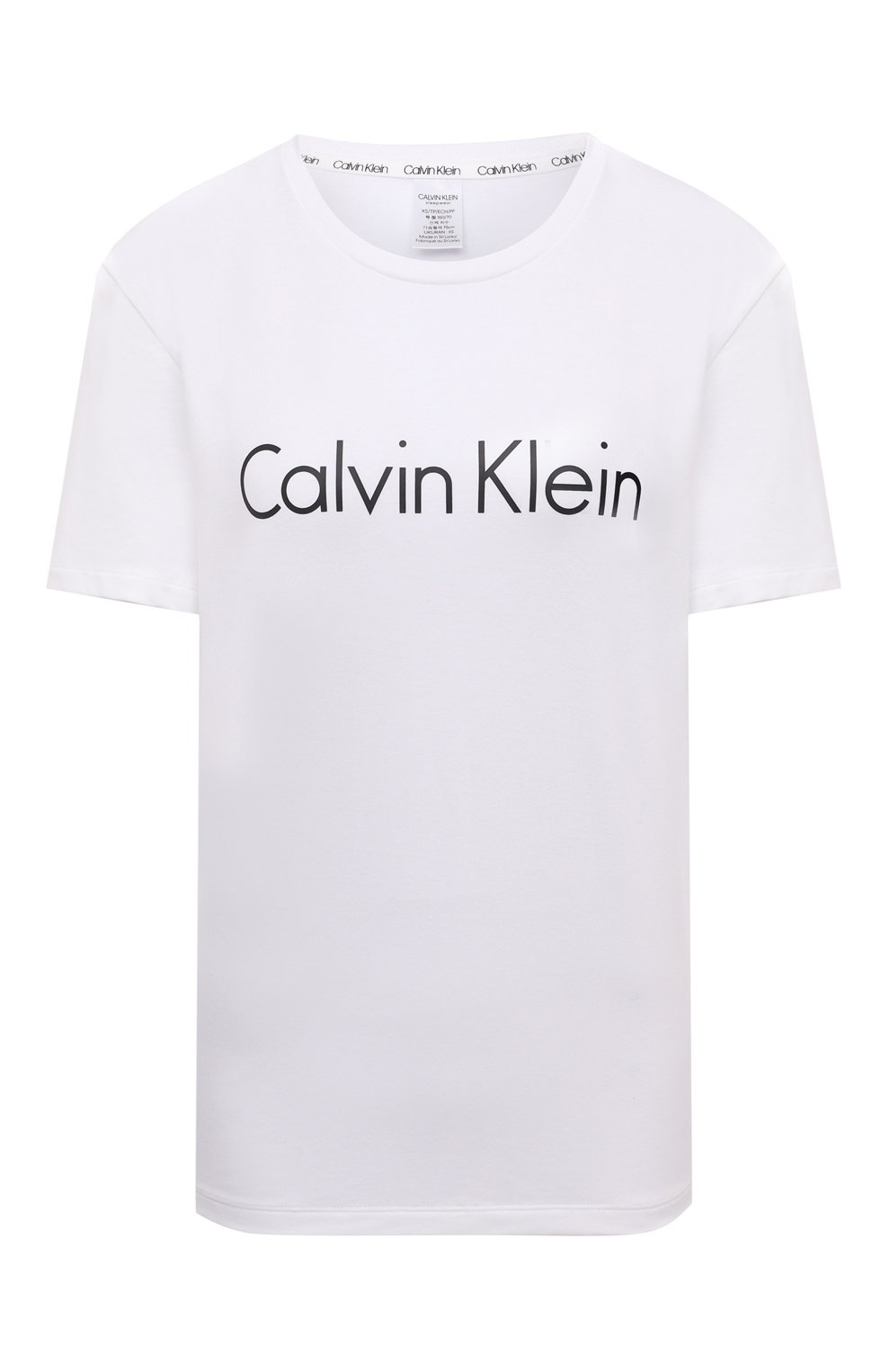 Белая футболка Calvin Klein