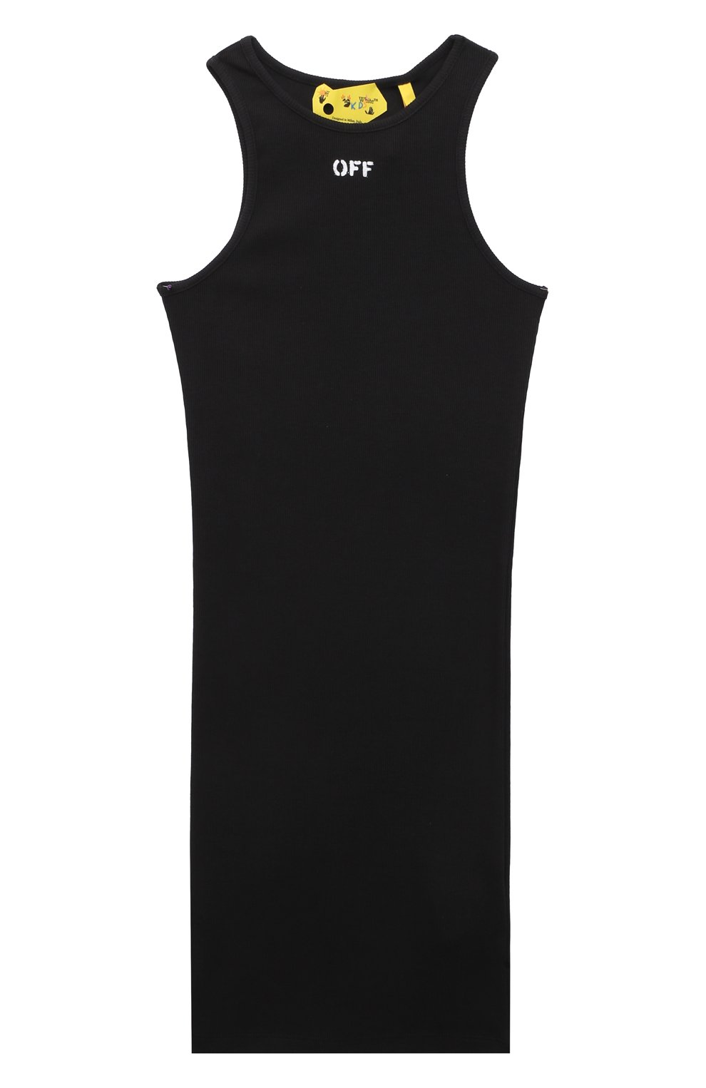 Хлопковое платье Off-White OGDH001S23JER0011001