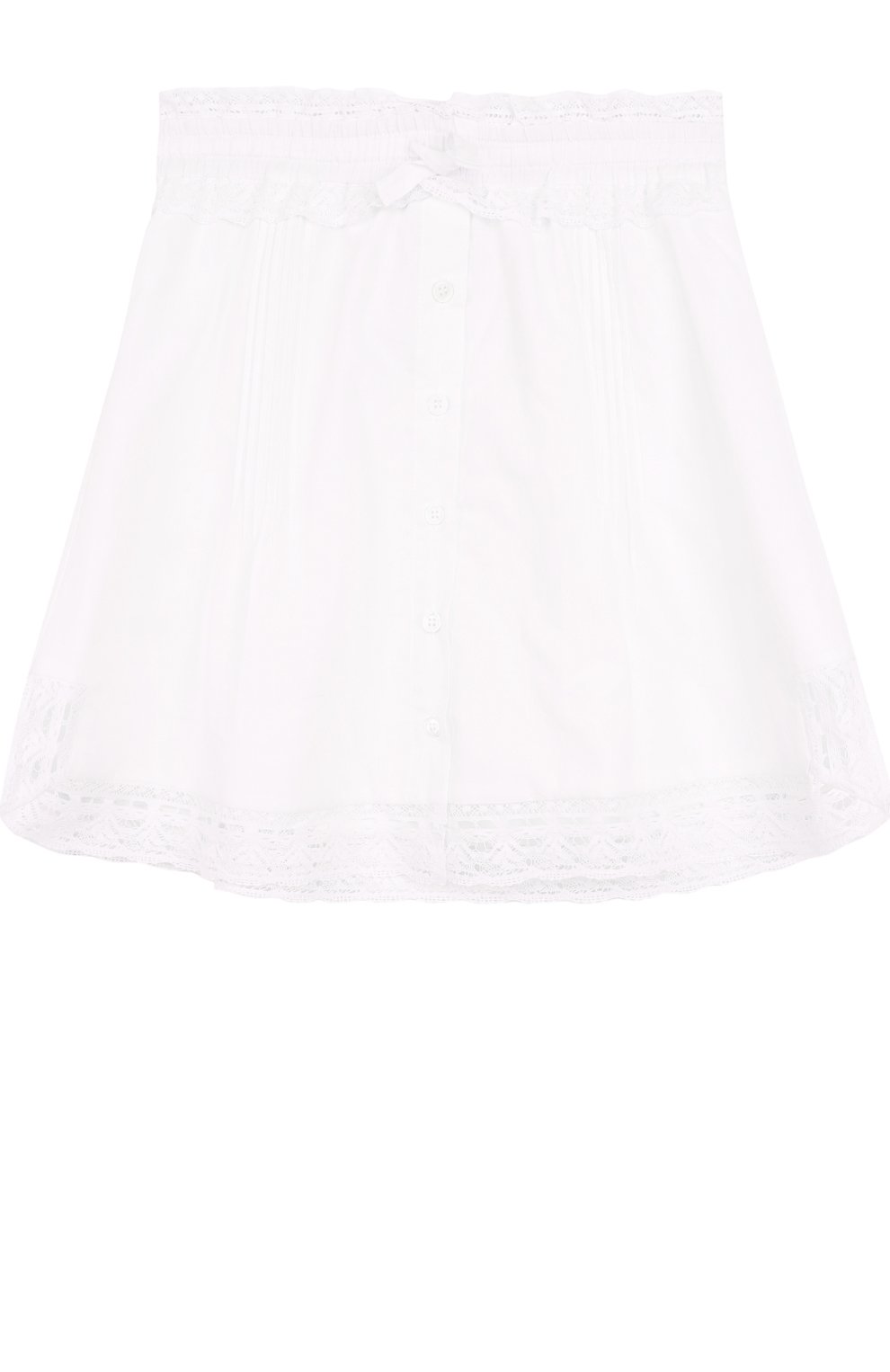 Хлопковая юбка с кружевной отделкой Designers, Remix girls 14079